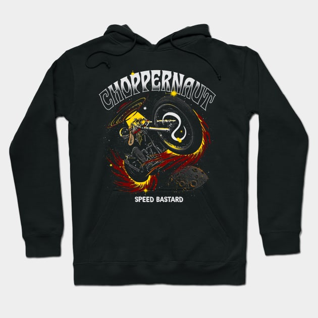 chopper motorcycle - choppernout Hoodie by loko.graphic